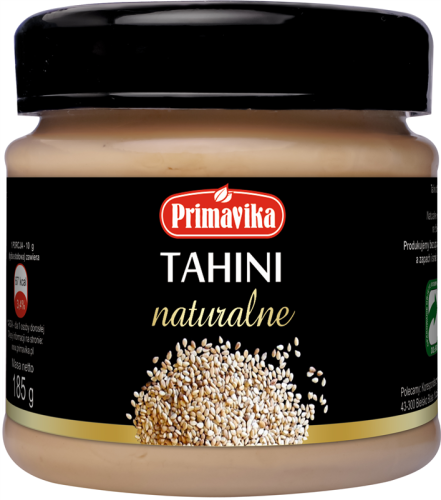 NATURAL TAHINI 185g PRIMAVIKA