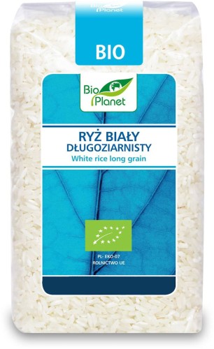 RYŻ BIAŁY DŁUGOZIARNISTY BIO 500 g - BIO PLANET