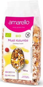 COLUMBUS MUESLI GLUTEN-FREE BIO 160 g - AMARELLO