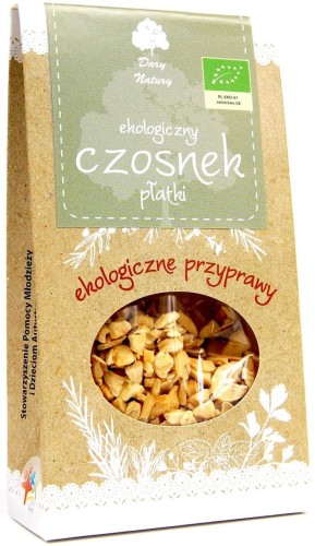 GEDROOGDE KNOFLOOK IN BIO STUKS 50 g - GIFTS OF NATURE