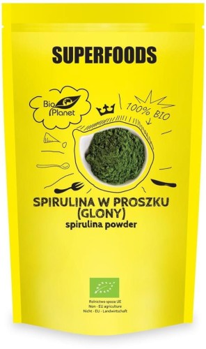 SPIRULINA POEDER (ALGEN) BIO 200 g - BIO PLANET