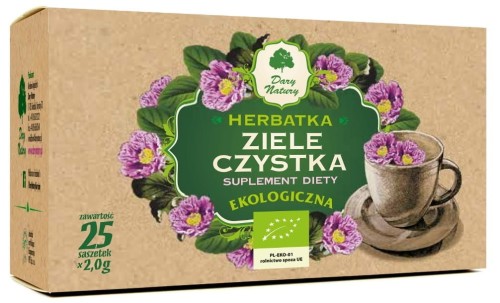 TEA CISTUS HERB BIO (25 x 2 g) - DARY NATURY