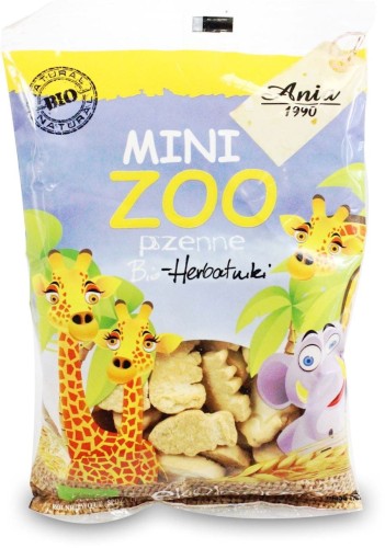 Mini dierentuinkoekjes BIO 100g - BIO ANIA