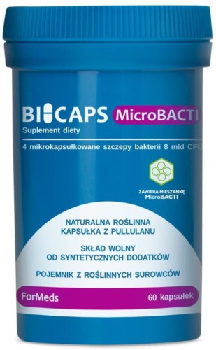 Bicaps MicroBACTI Probiotic 60 capsules ForMeds