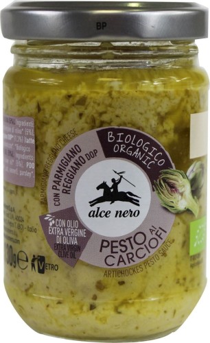 PESTO D'ARTICHAUT BIO 130 g - ALCE NERO