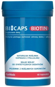Bicaps Biotin 292,5mg 60 portions 60 capsules ForMeds