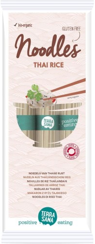 MAKARON (RYŻOWY Z RYŻU TAJSKIEGO) BEZGLUTENOWY BIO 250 g - TERRASANA