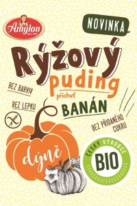 RICE PUDDING BANANA AND PUMPKIN (GLUTEN-FREE) BIO 40 g - Amylon