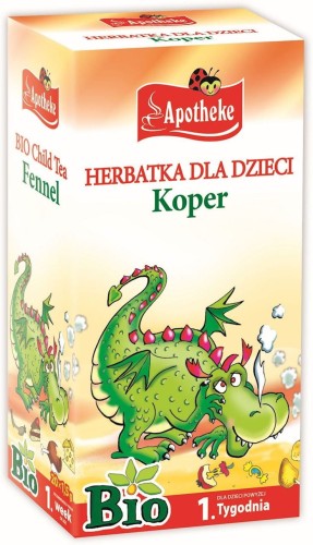 TEA FOR CHILDREN - DILL BIO 20 x 1,5 g
