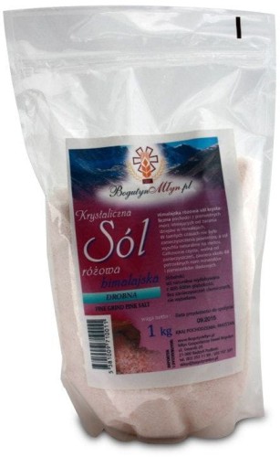 PINK HIMALAIAN SALT 1 kg - BOGUTYN
