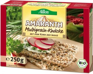 PAIN AUX CRISTAUX MULTI-GRAINS AMARANTH BIO 250 g - ALLOS