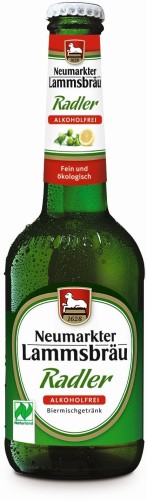 BIÈRE SANS ALCOOL RADLER BIO 330 ml - NEUMARKTER LAMMSBRAU