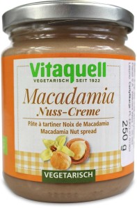 MACADAMIA NUTS CREAM BIO 250 g - VITAQUELL