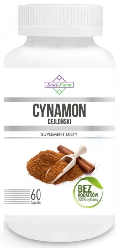 EXTRAIT DE CINNAMON CEILO 400mg 60 CAPSULES - SOUL FARM