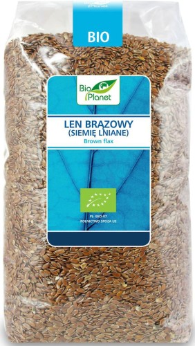 BROWN FLAX BIO 1 kg - BIO PLANET