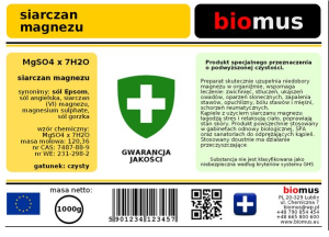 Magnesium sulfate 250g BIOMUS