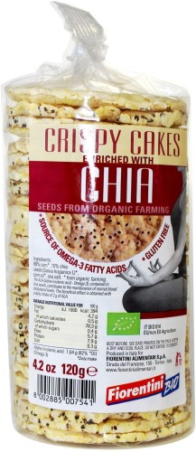 Maïswafels MET CHIA BIO 120 g - FIORENTINI