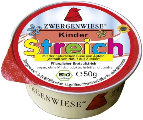 Sunflower paste for children without the addition of sugars (gluten-free) BIO 50 g - ZWERGENWIESE