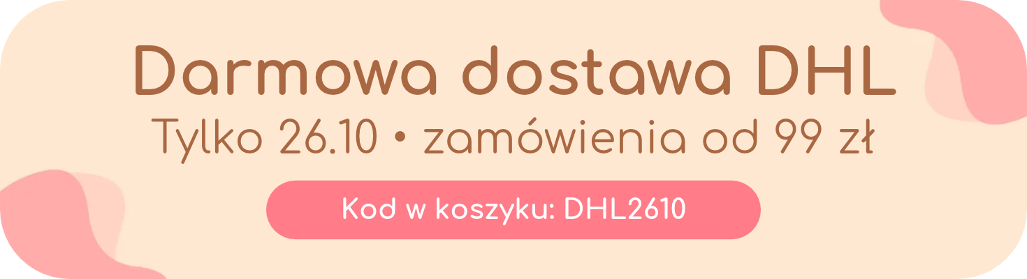 Darmowa dostawa z kodem DHL2610 – 26 października