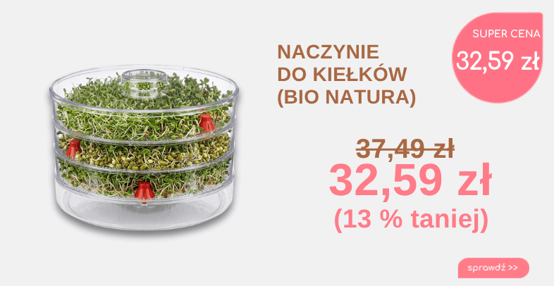 Naczynie do kiełków Plastikon Bio Natura