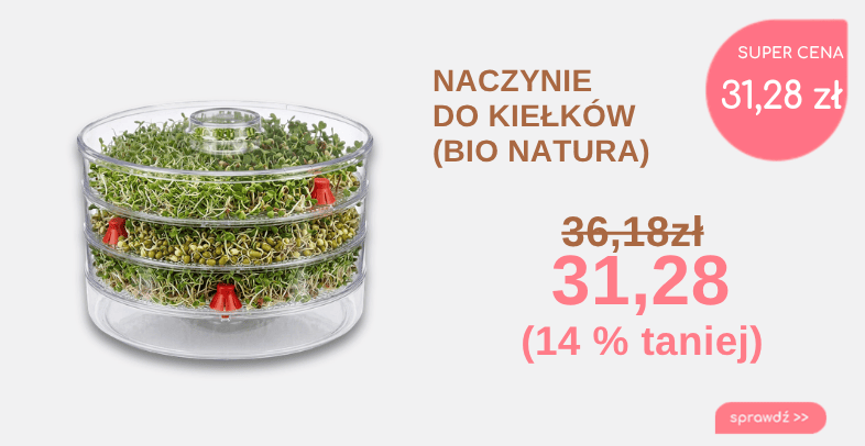 Naczynie do kiełków Plastikon Bio Natura